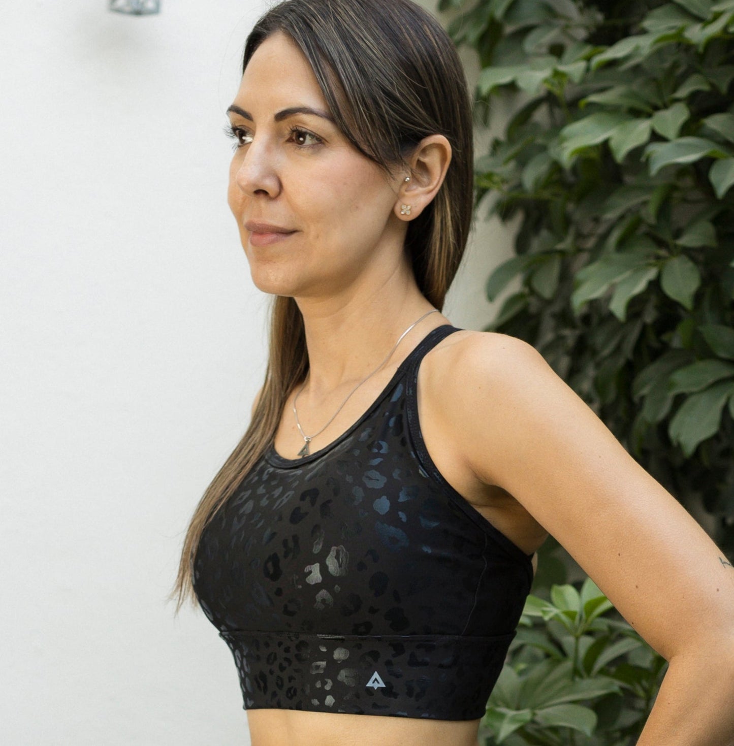 Top Leopardo Negro