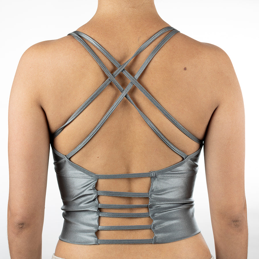 Croptop Michell Satín