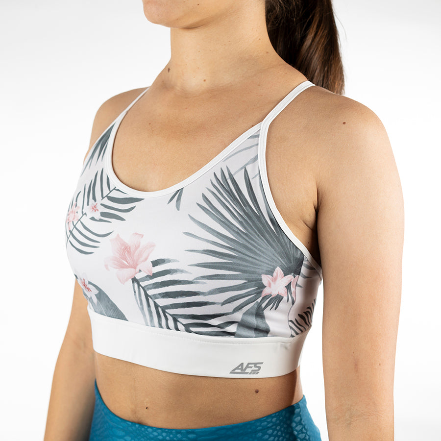 Top AFS Sublimado Palmas Flor