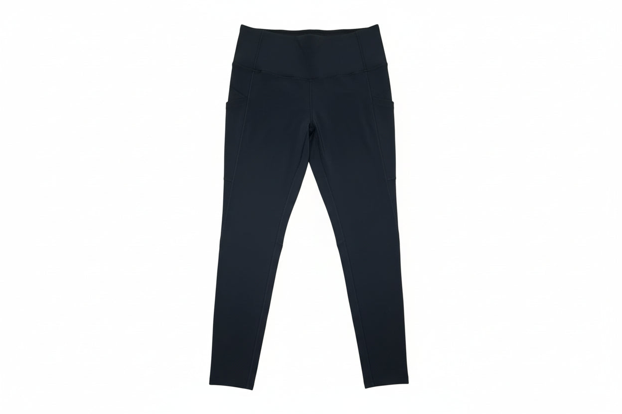 Legging con bolsa negro