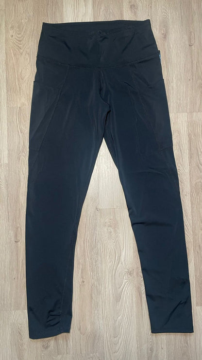 Legging con bolsa negro