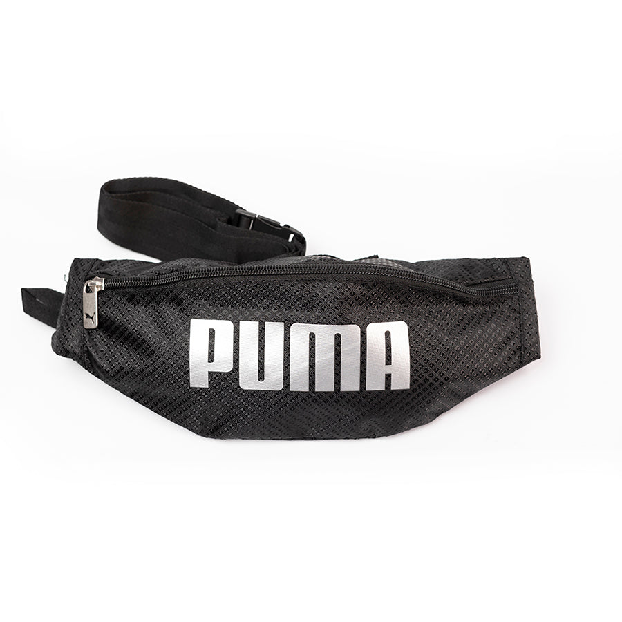 Cangurera Puma Negra Larga