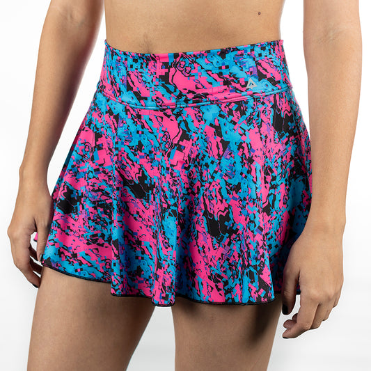 Falda short sublimada 90s