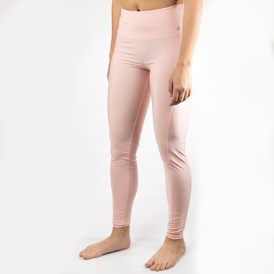 Leggings con bolsa salmón